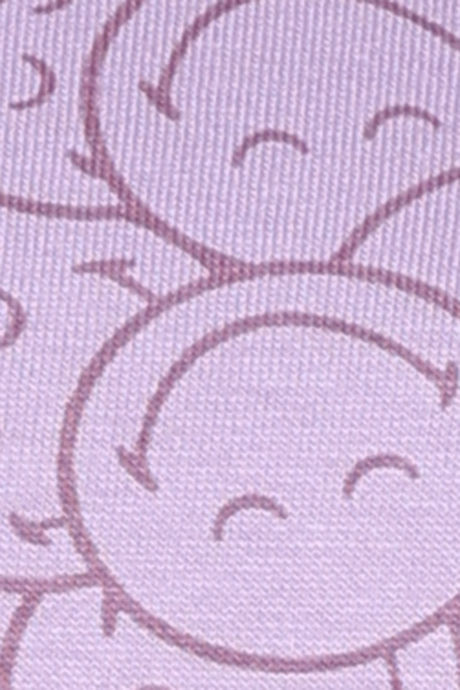 Zivame 2 Mile Fashion Knit Cotton Loungewear Dress - Orchid Bloom — image 7